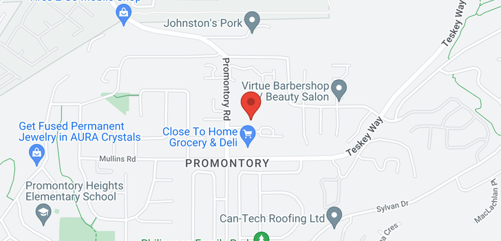 map of 23 5648 PROMONTORY ROAD